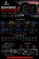 Head Up Display Araç Dijital Kilometre OBD2 + GPS HUD Hız Alarmı RPM Su Sıcaklığı Basınç Evrensel Head Up Display Araç Dijital Kilometre OBD2 + GPS HUD Hız Alarmı RPM Su Sıcaklığı Basınç Evrensel