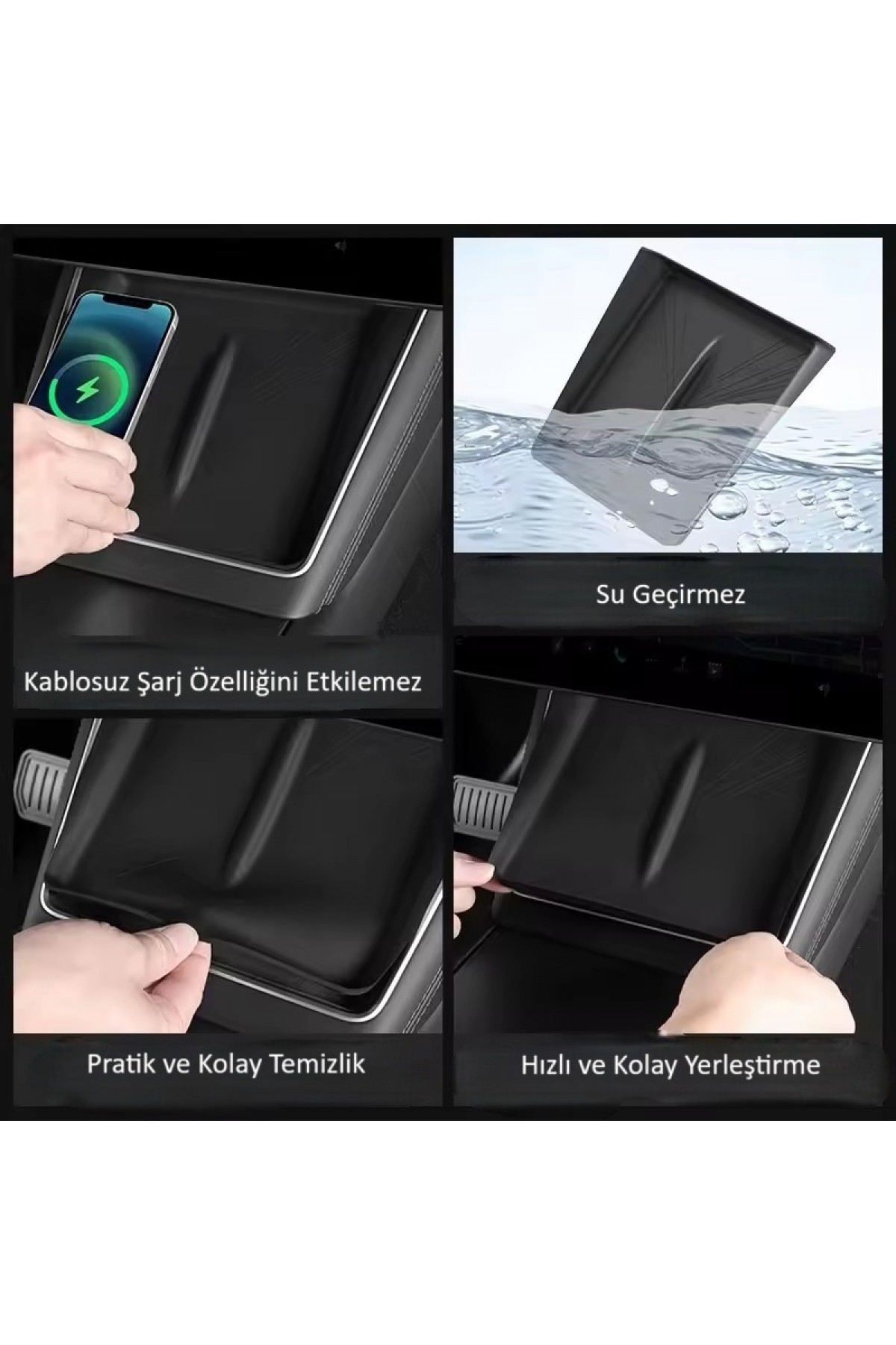 Merkez Konsol Silikon Ped