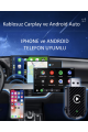 Kablosuz CarPlay ve AndroidAuto Çevirici - Apple ve Andriod Uyumlu Fenrir Dongle