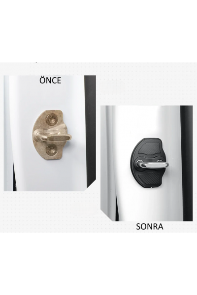 Kapı Kilit Metali Koruyucu Plastik