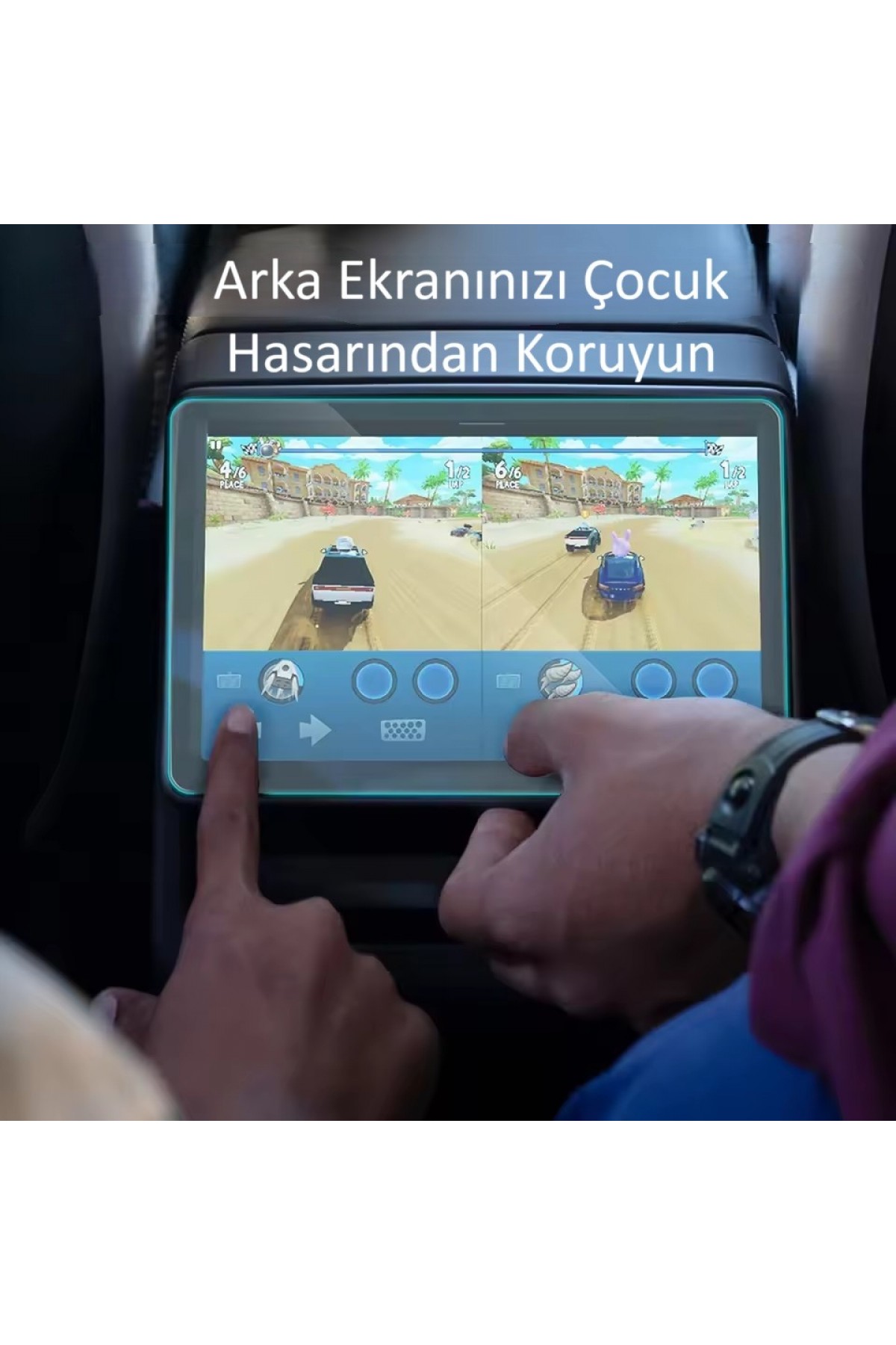 Ekran Multımedya Koruyucu Ön ve Arka Set Juniper Uyumlu