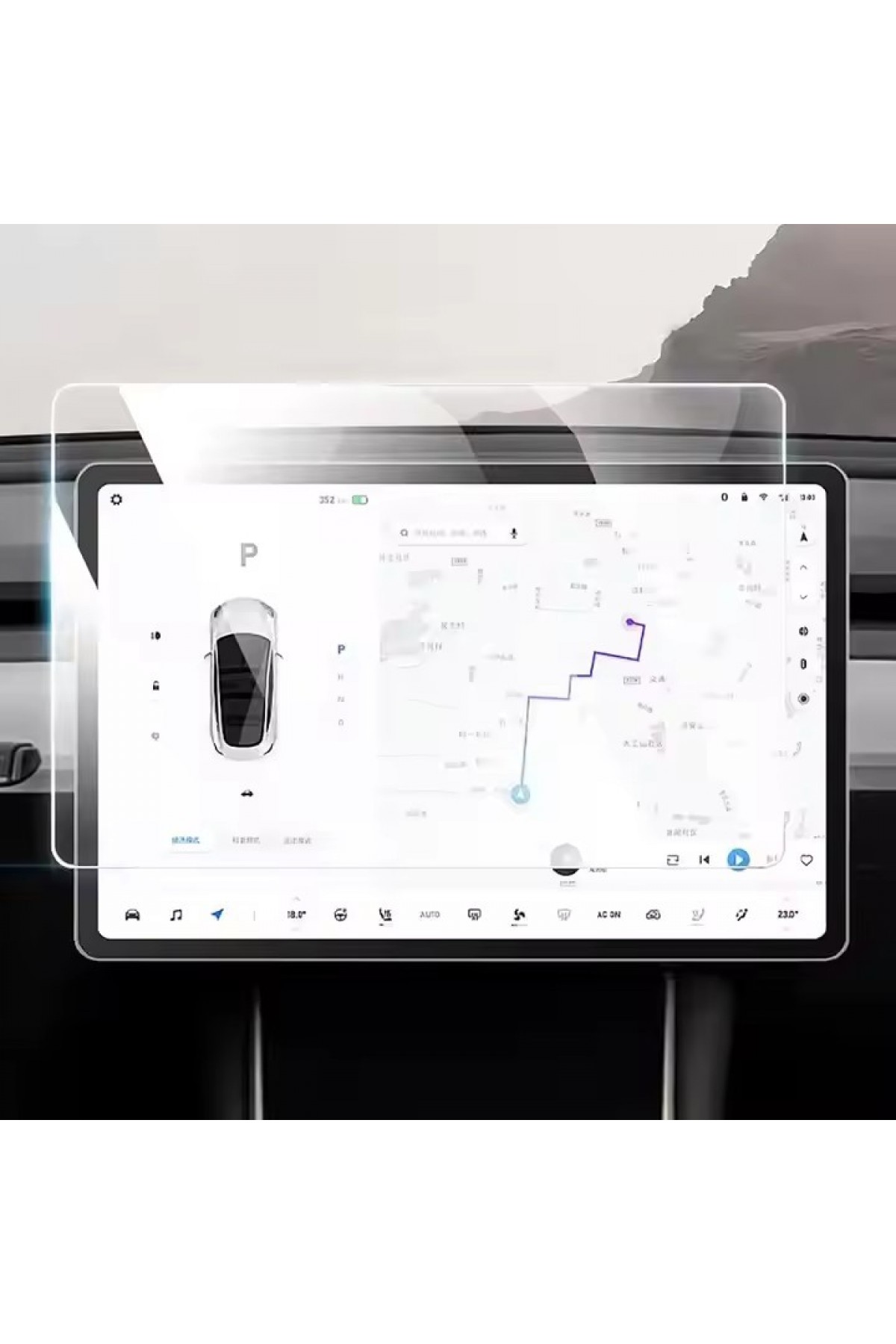 Ekran Multımedya Koruyucu Ön ve Arka Set Juniper Uyumlu
