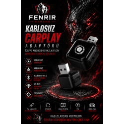 Kablosuz Car Play Adaptörü İos Ve Android Cihazlar Için, Wireless Carplay Çevirici Özel Model