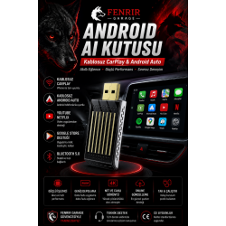 Android AI Kutusu Kablosuz CarPlay / Android Auto YouTube Netflix Uyumlu